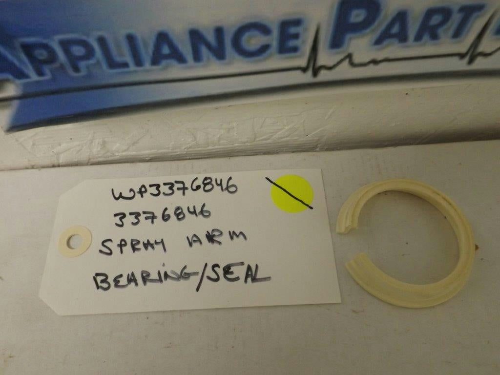 KENMORE WHIRLPOOL DISHWASHER WP3376846 3376846 SPRAY ARM BEARING/SEAL USED KENMORE WHIRLPOOL DISHWASHER WP3376846 3376846 SPRAY ARM BEARING/SEAL USED